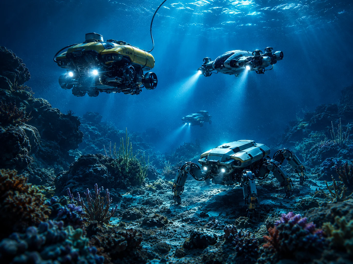 Robotics expanding across global cities, high-speed machines and undersea exploration