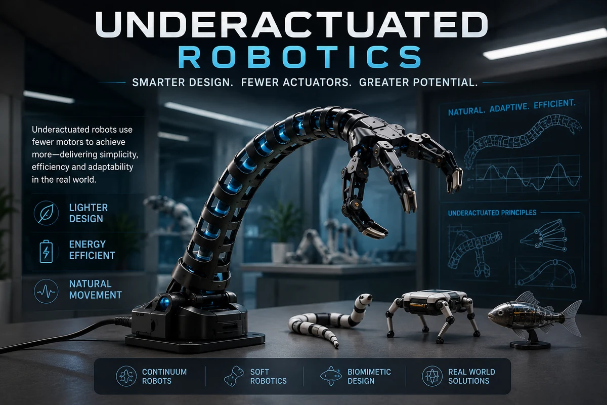 Illustration representing UnderactuatedRobotics.com