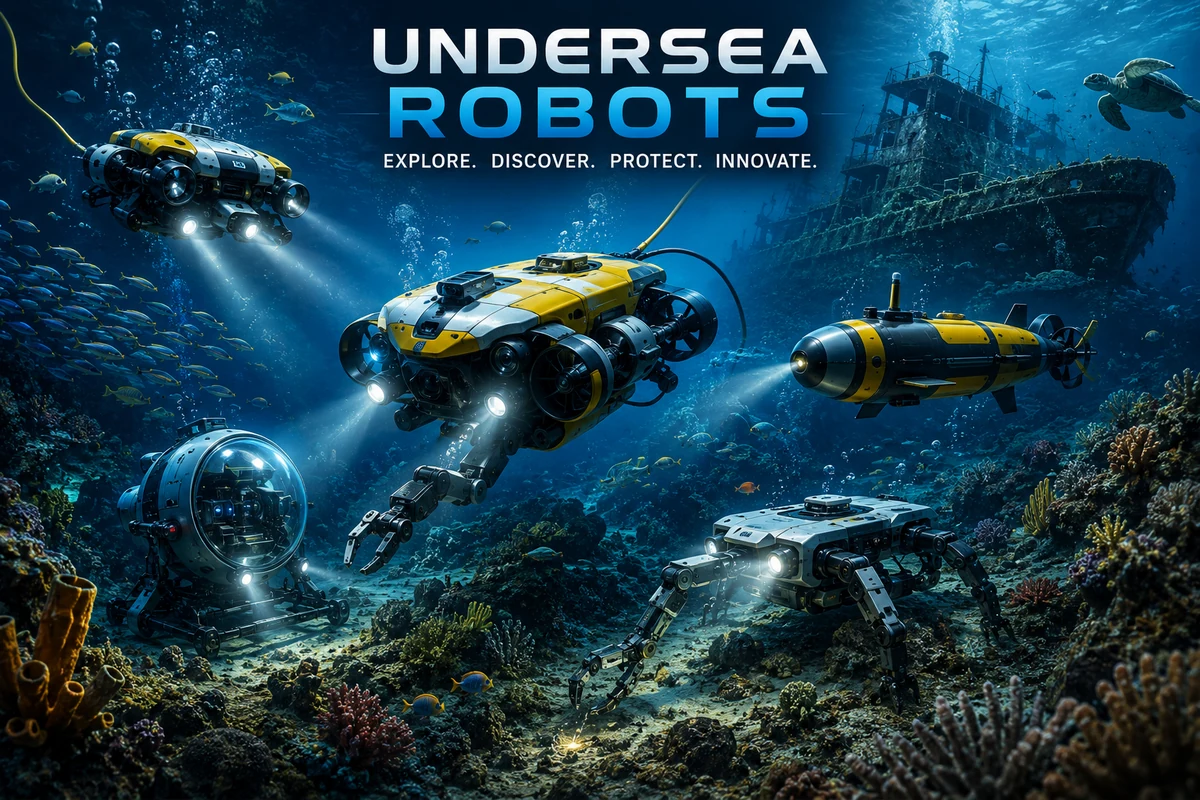 Illustration representing UnderseaRobots.com